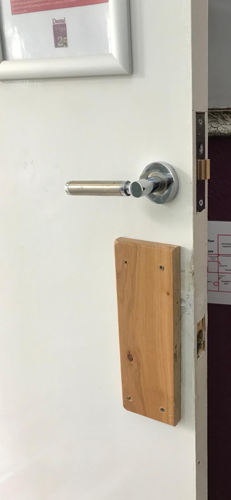 oval night latch after back